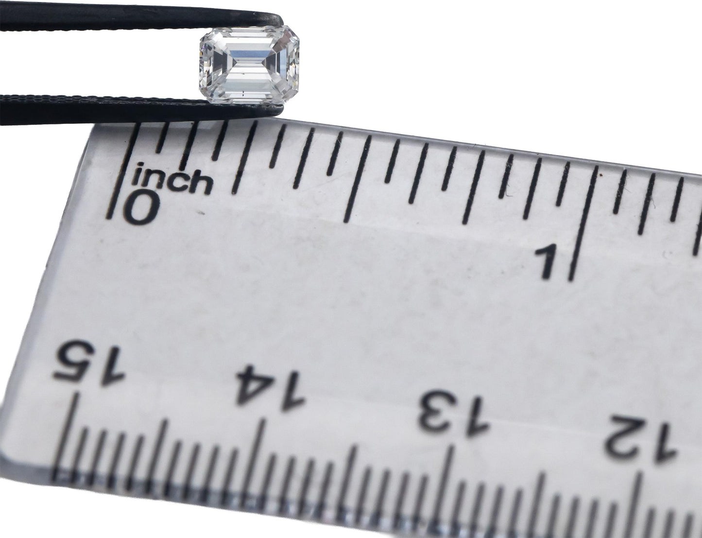 GIA Certified 0.70CT SI1/D Emerald Cut Diamond Loose Stone w/ Report
