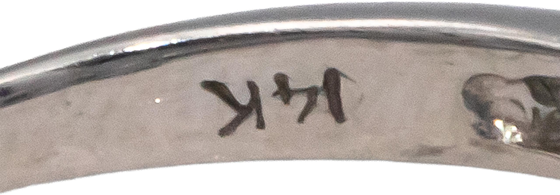 EFFY Designer 14k White Gold Diamond and Tanzanite Band Ring  1.55CT Size 7.75