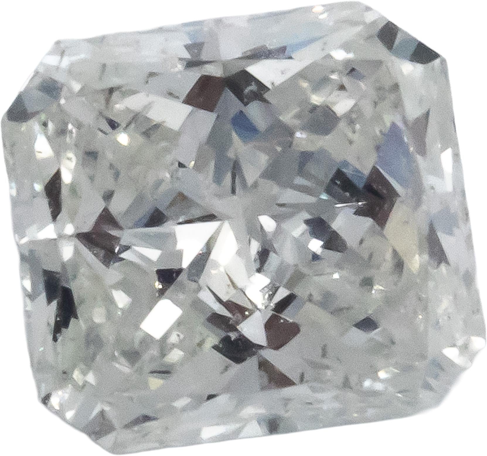 GIA Certified 0.79CT I1/H Radiant Cut Loose Diamond Stone