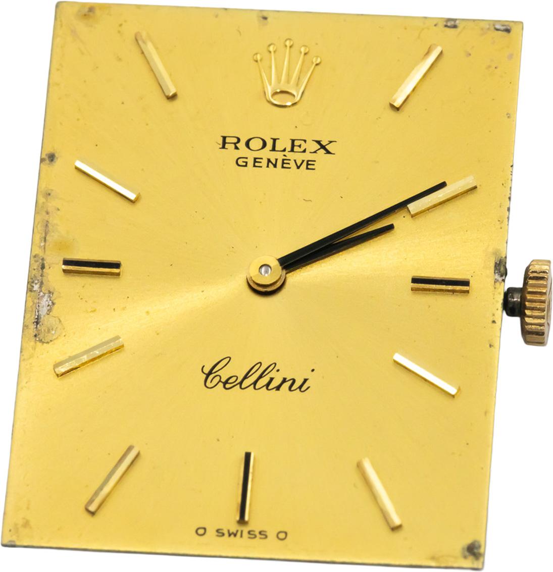 ROLEX 18k Yellow Gold 4089 Cellini Manual Winding Watch