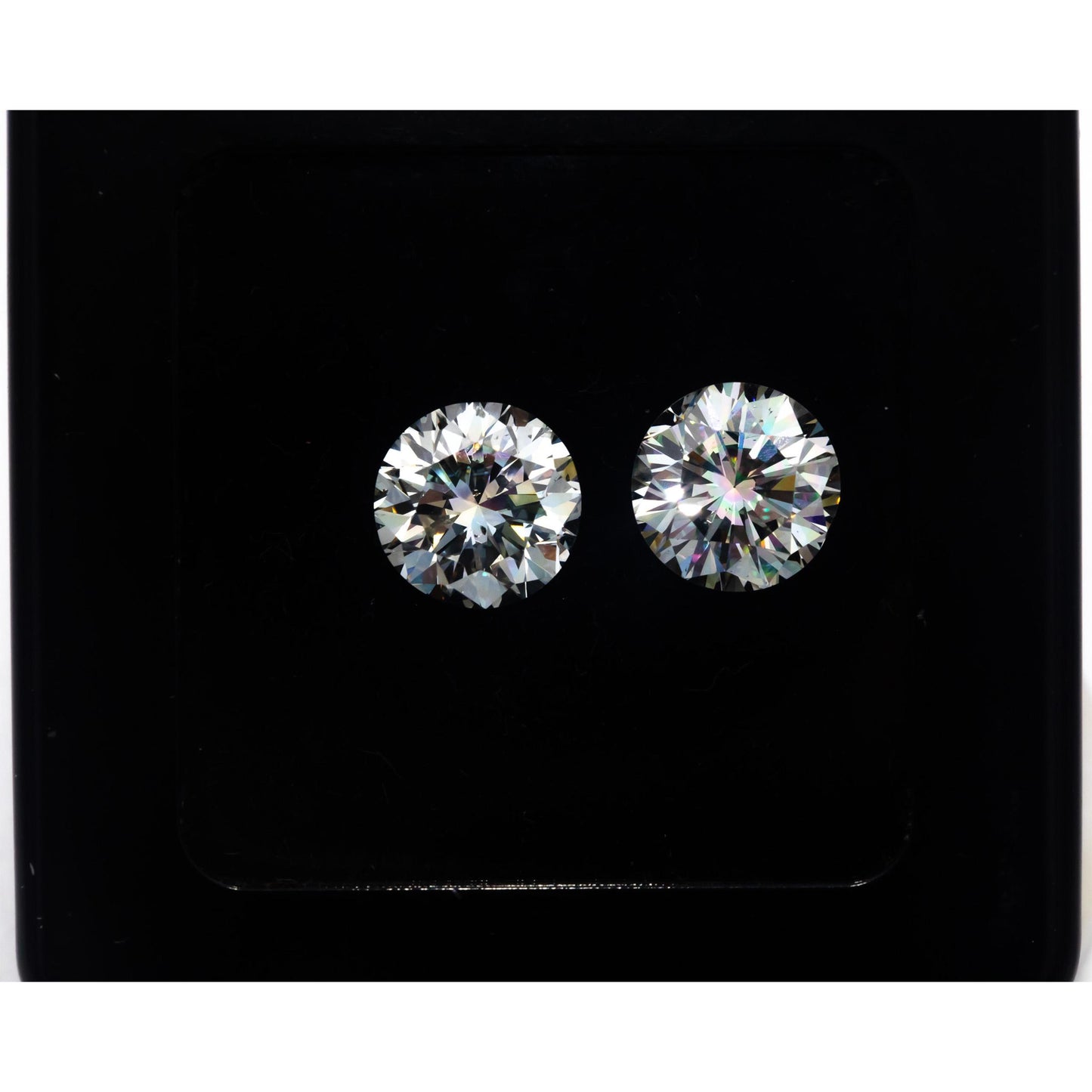 GIA Certified Round Brilliant Diamonds Loose Stones Set of Two 10.01CT Total