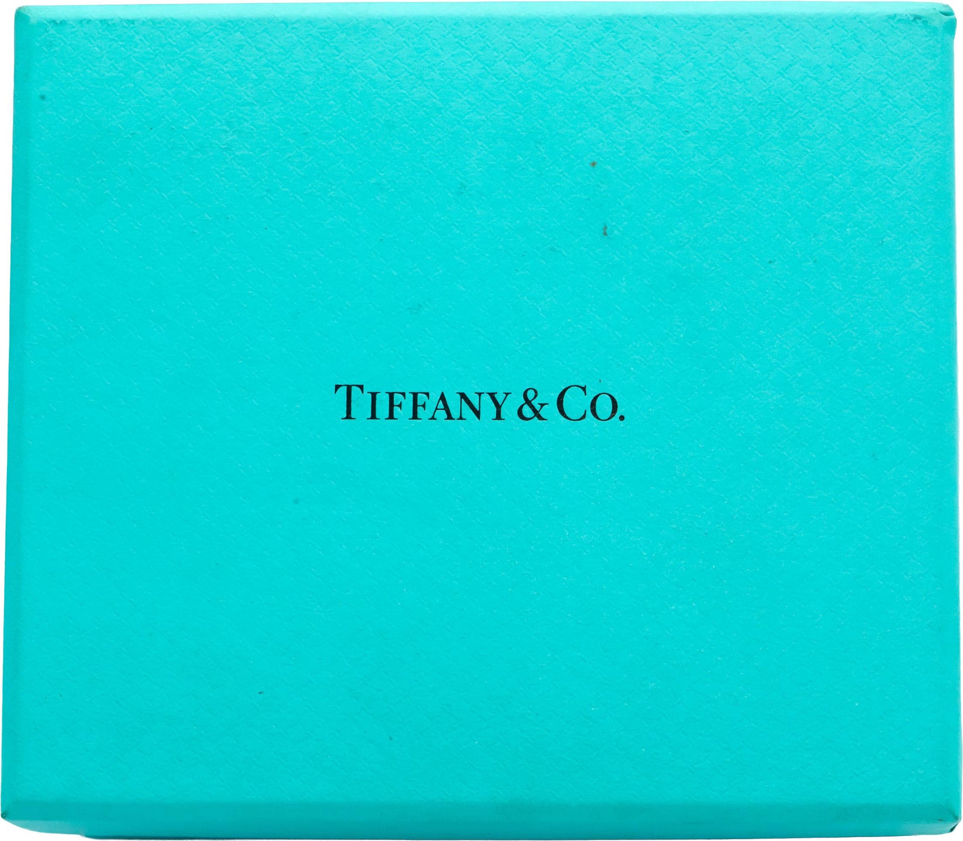 TIFFANY & CO. 18k White Gold VS Diamond & Enamel Tiffany T Bracelet .11CT $5200