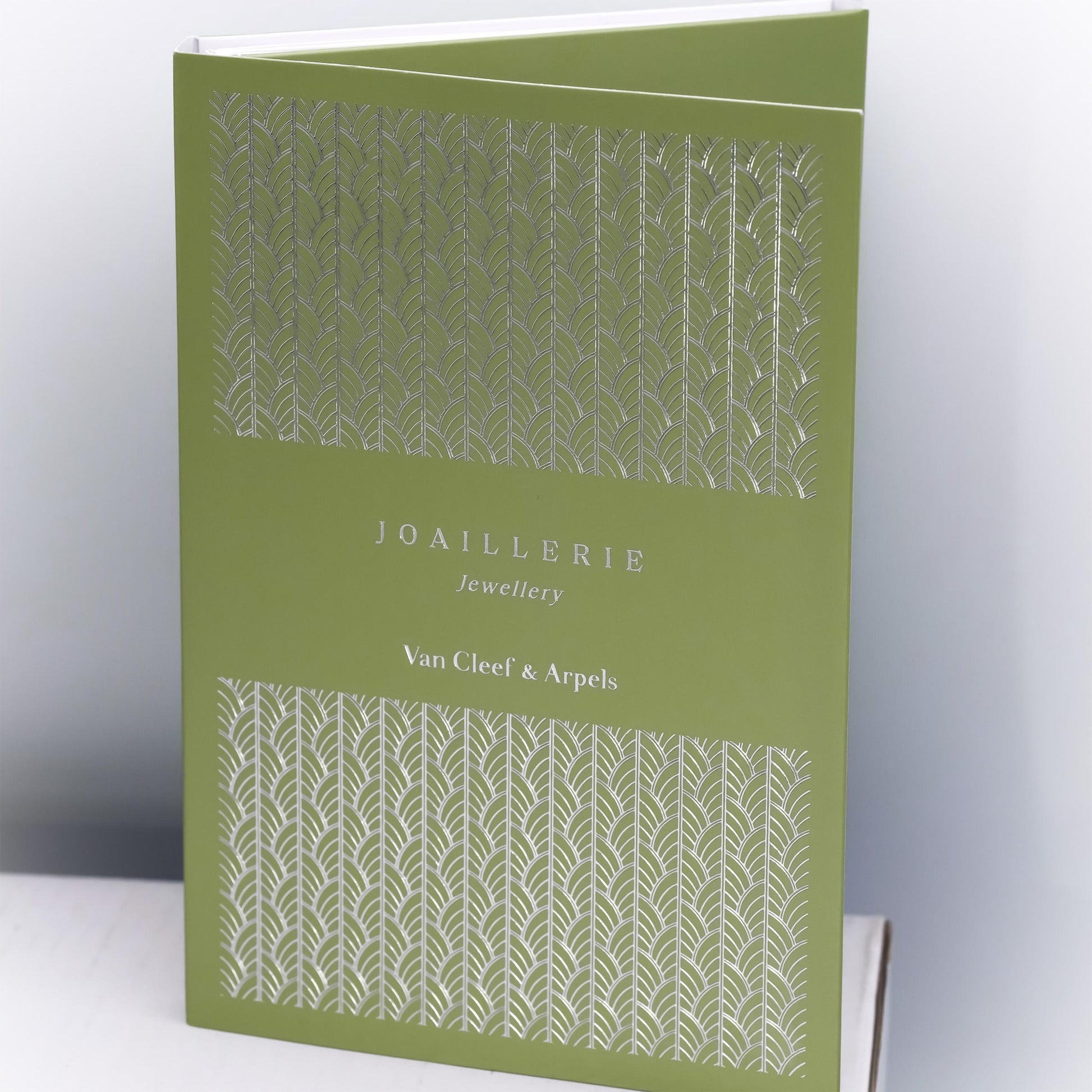 VAN CLEEF & ARPELS 18k White Gold Alhambra Mother of Pearl Earrings w Box Papers