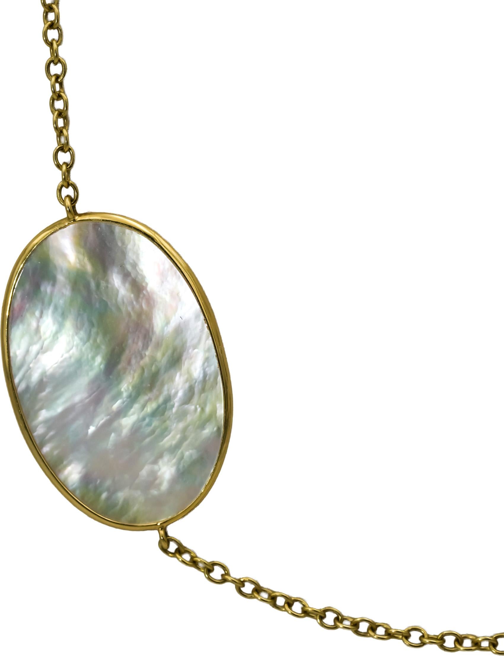 IPPOLITA 18k Yellow Gold Mother of Pearl Rock Candy Necklace