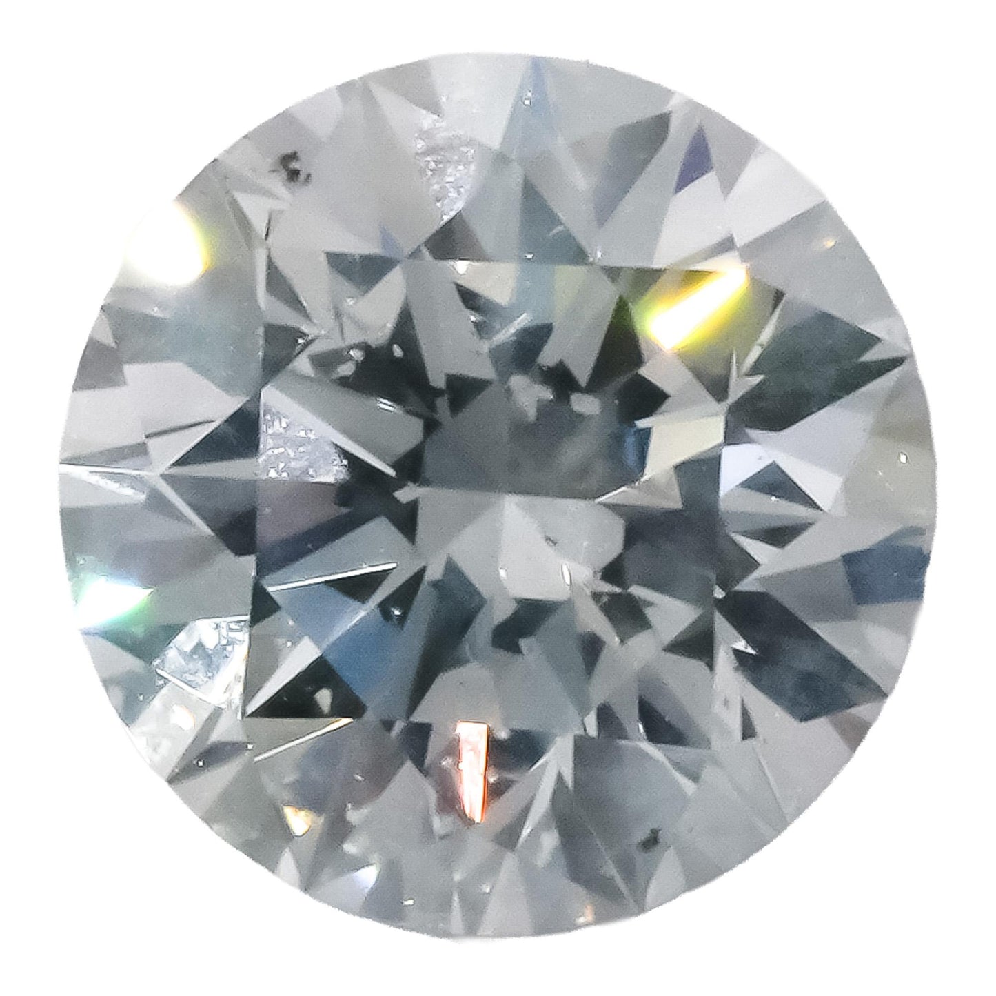 HRD Certified I1/D Round Cut Natural Diamond Loose Stone 2.51CT