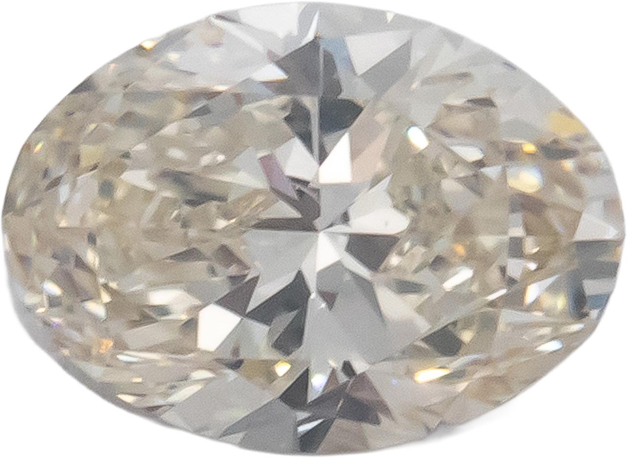 GIA Certified IF/K Oval Brilliant Cut Diamond w/ Report 1.00CT