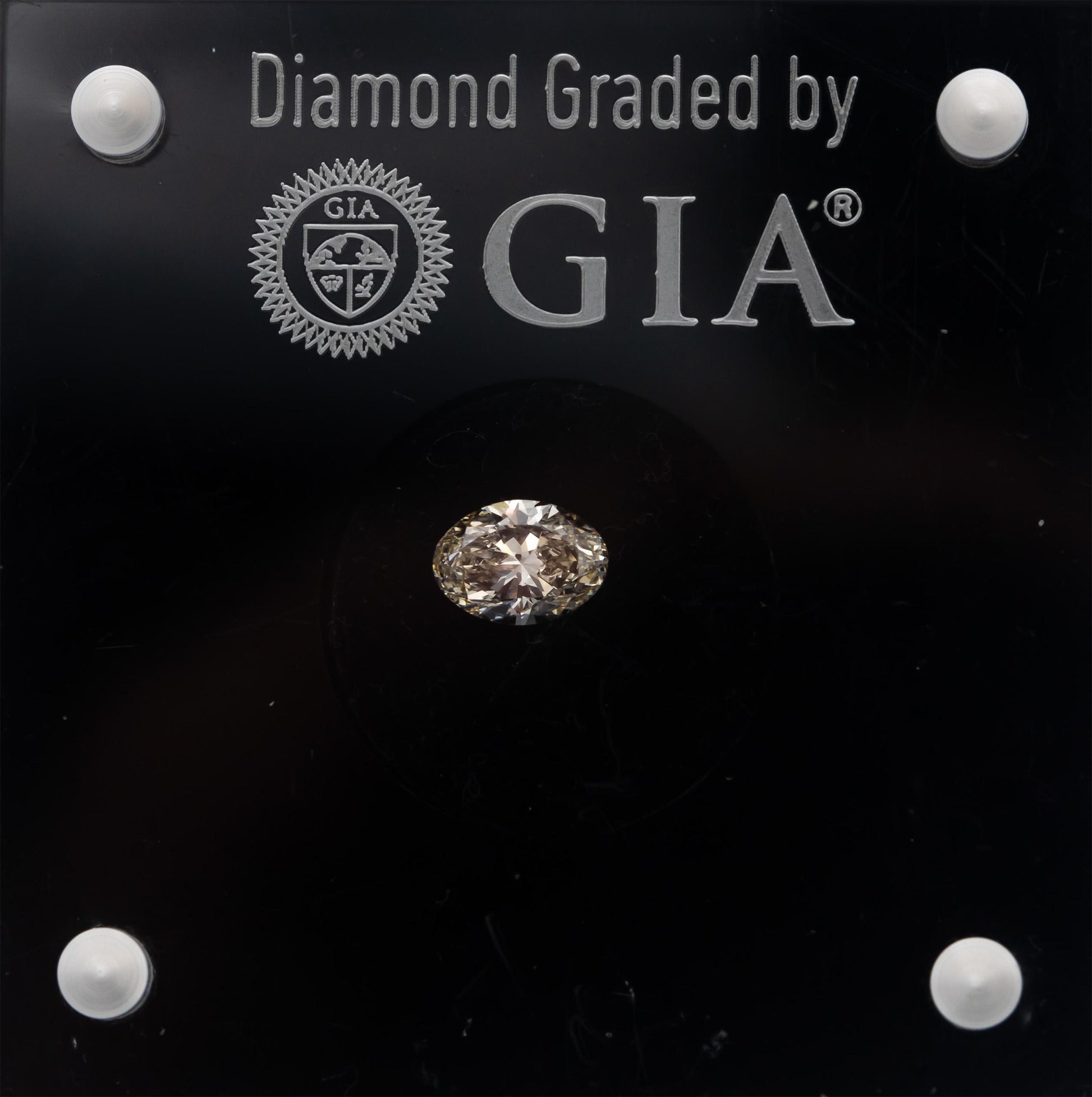 GIA Certified IF/K Oval Brilliant Cut Diamond w/ Report 1.00CT