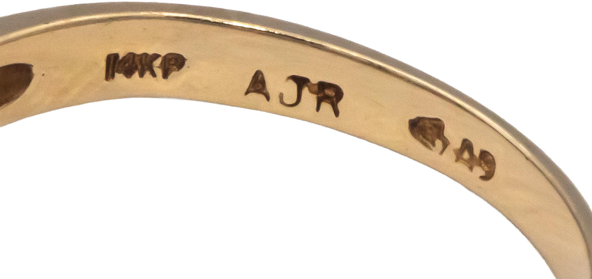 14k Yellow Gold 0.50CT Marquise Cut Diamond Band Ring Size 6.25