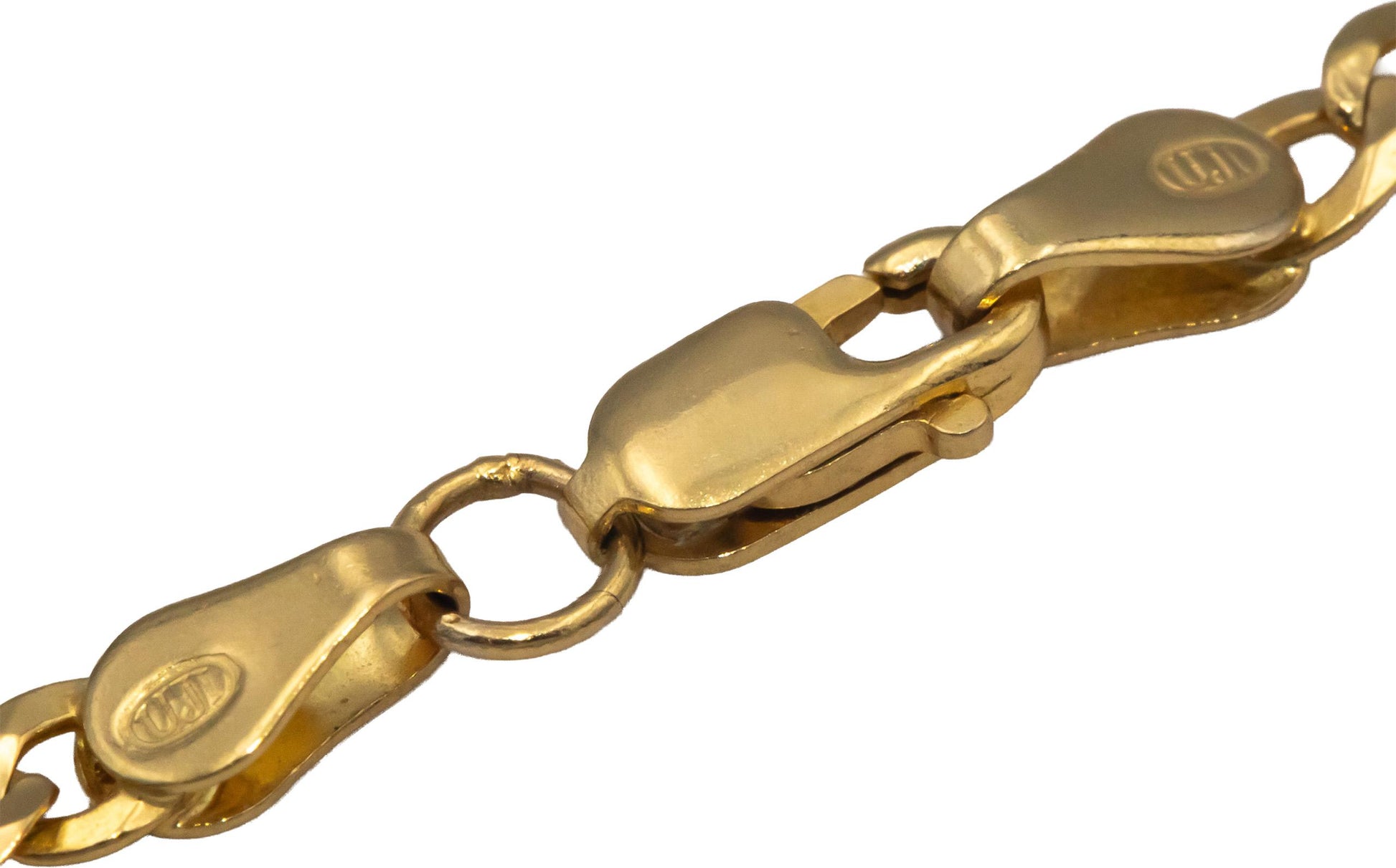 14k Yellow Gold Jewelry 26" Long/3.0mm Wide Curb Link Chain Necklace