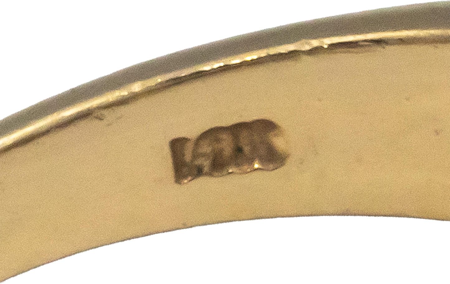 14k Yellow Gold Round Diamond Cabochon Ruby Ring 0.56CT Size 6.75