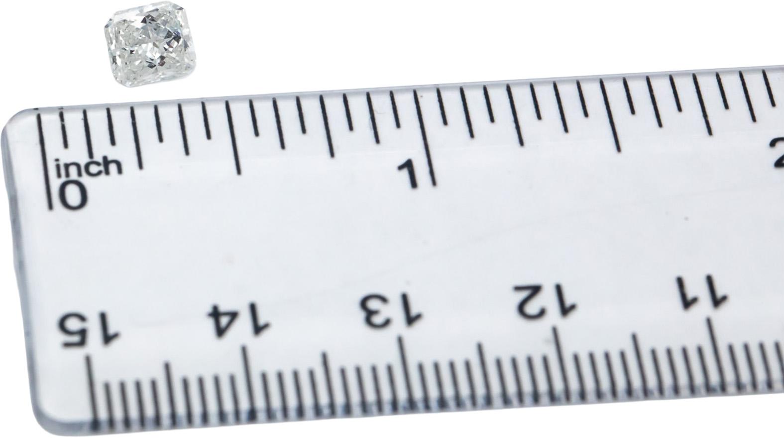 GIA Certified 0.79CT I1/H Radiant Cut Loose Diamond Stone