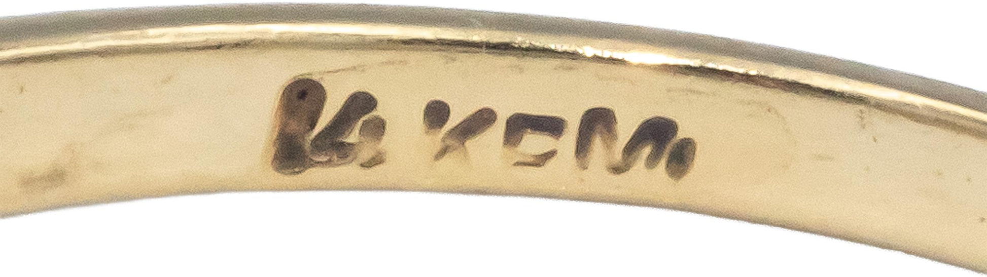 14k Yellow Gold 0.55CT VS Diamond Ring w/ 0.45CT Marquise Center Size 8.75