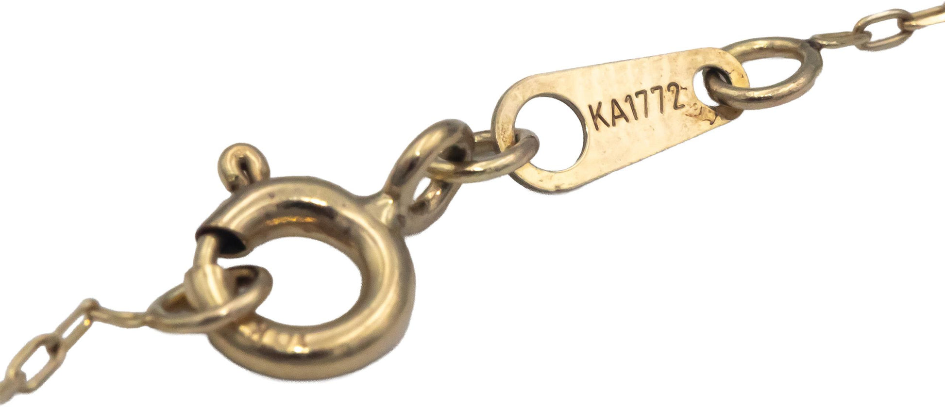 10k Yellow Gold 0.50CT VS Round Cut Bezel Set Diamond Pendant Necklace