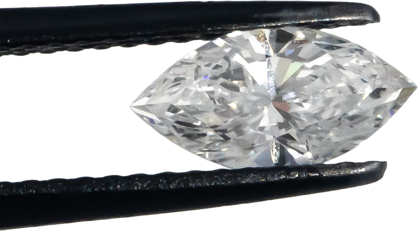 GIA Certified I1/D Marquise Cut Loose Diamond 0.67CT