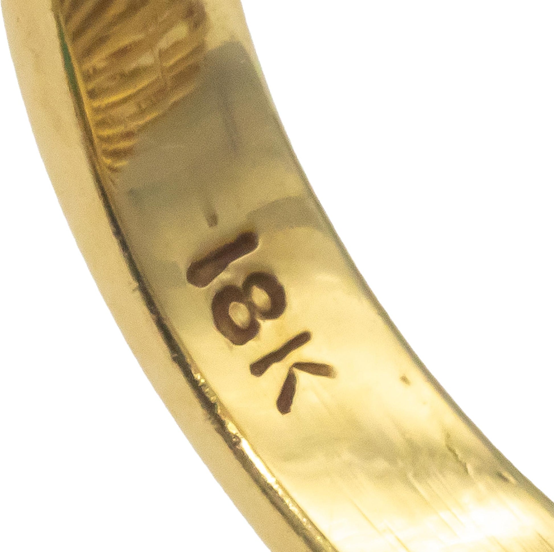 GIA Certified 18k Yellow Gold Colombian Emerald & Diamond Cocktail Ring 19.41CT