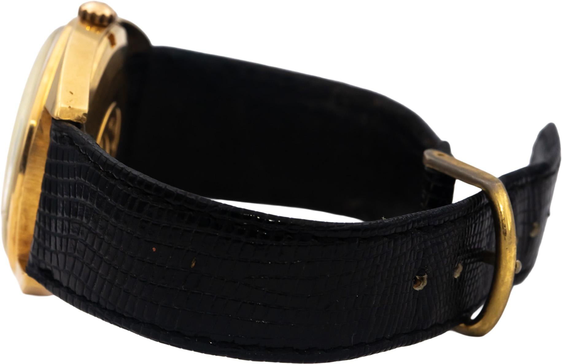 Vintage Omega Constellation 18k Rose Gold Automatic Watch w/ Date