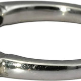 10k White Gold Round Diamond Seven Stone Band Ring 0.50CT Size 6.5