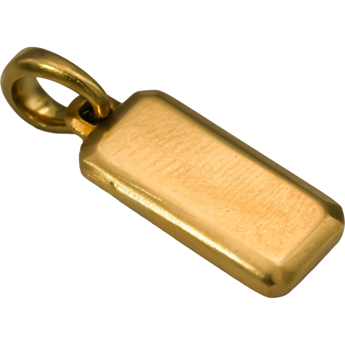 DAVID YURMAN 18k Yellow Gold Bar Pendant