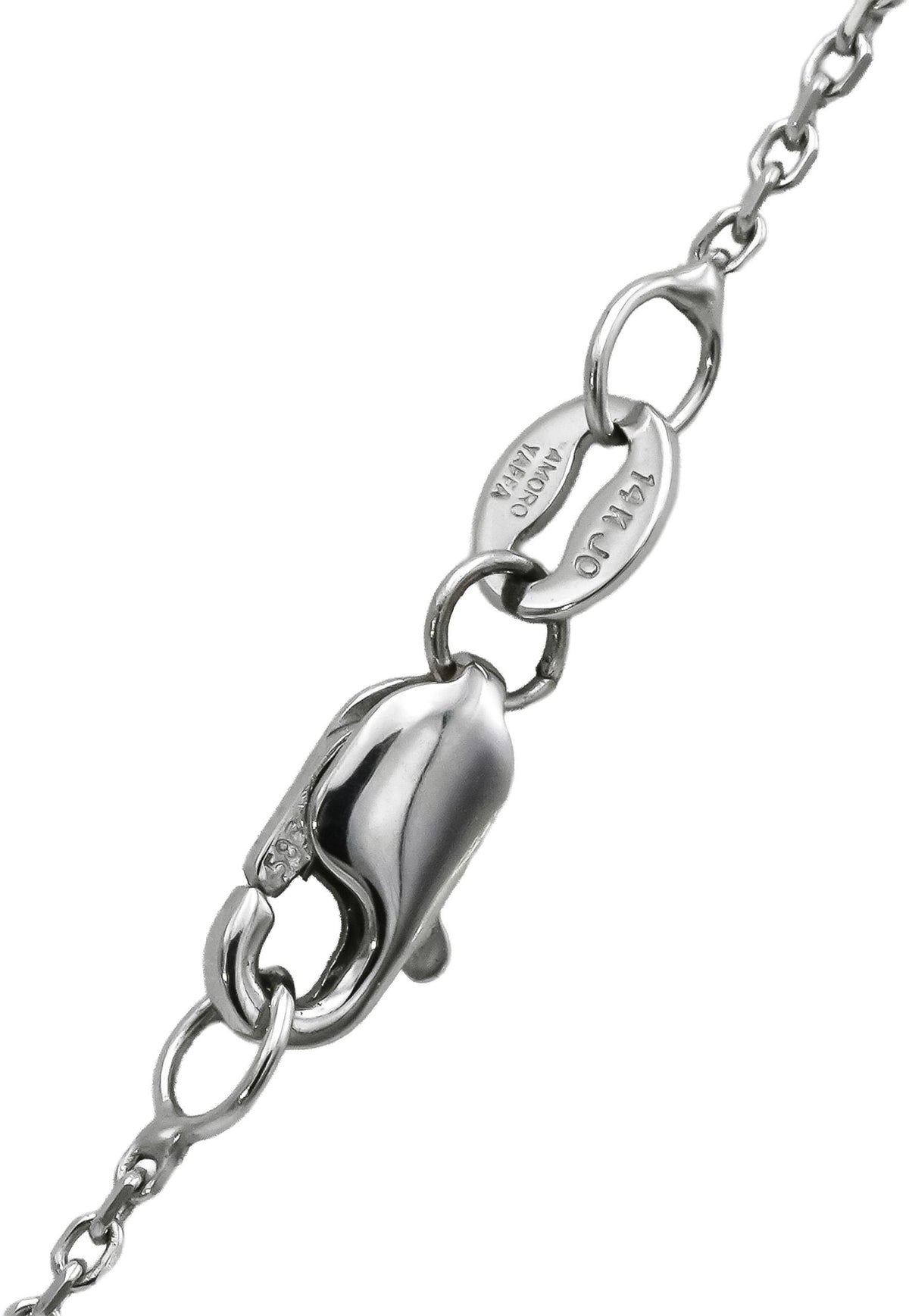 14k White Gold VS Round Lab-Grown Diamond Solitaire Pendant Necklace 1.57CT