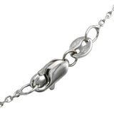 14k White Gold VS Round Lab-Grown Diamond Solitaire Pendant Necklace 2.51CT