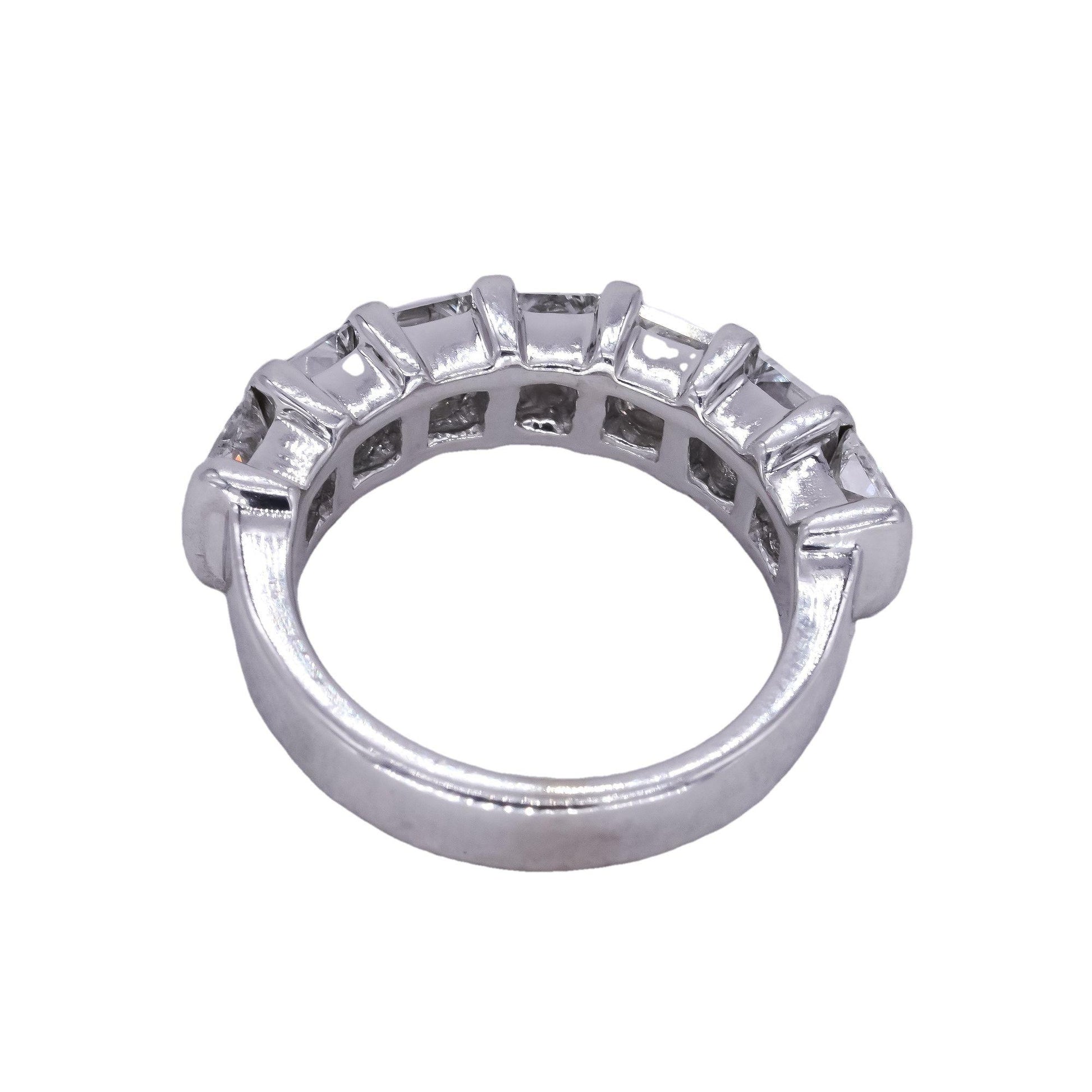 14k White Gold 1.40CT VS Diamond Wedding Anniversary Band Ring size 3