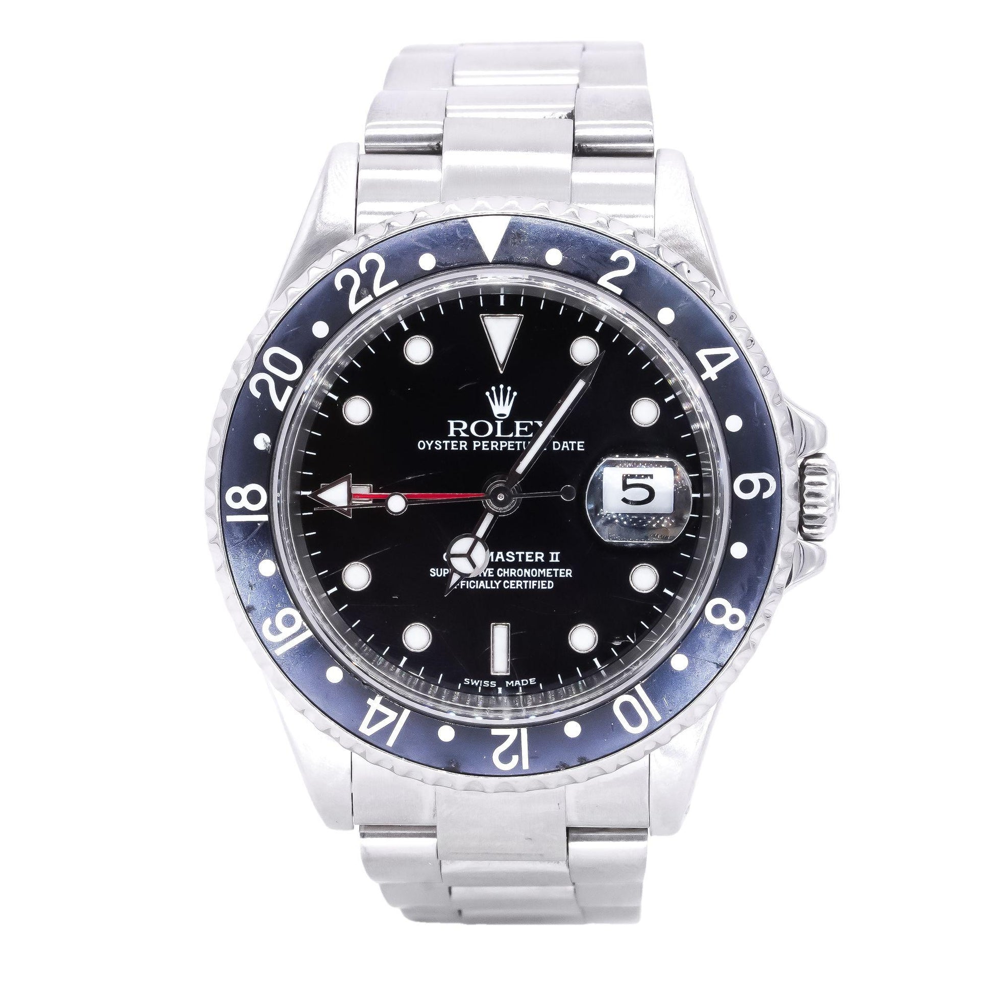 Rolex GMT Master II 16710 Stainless Steel Automatic Men's Watch