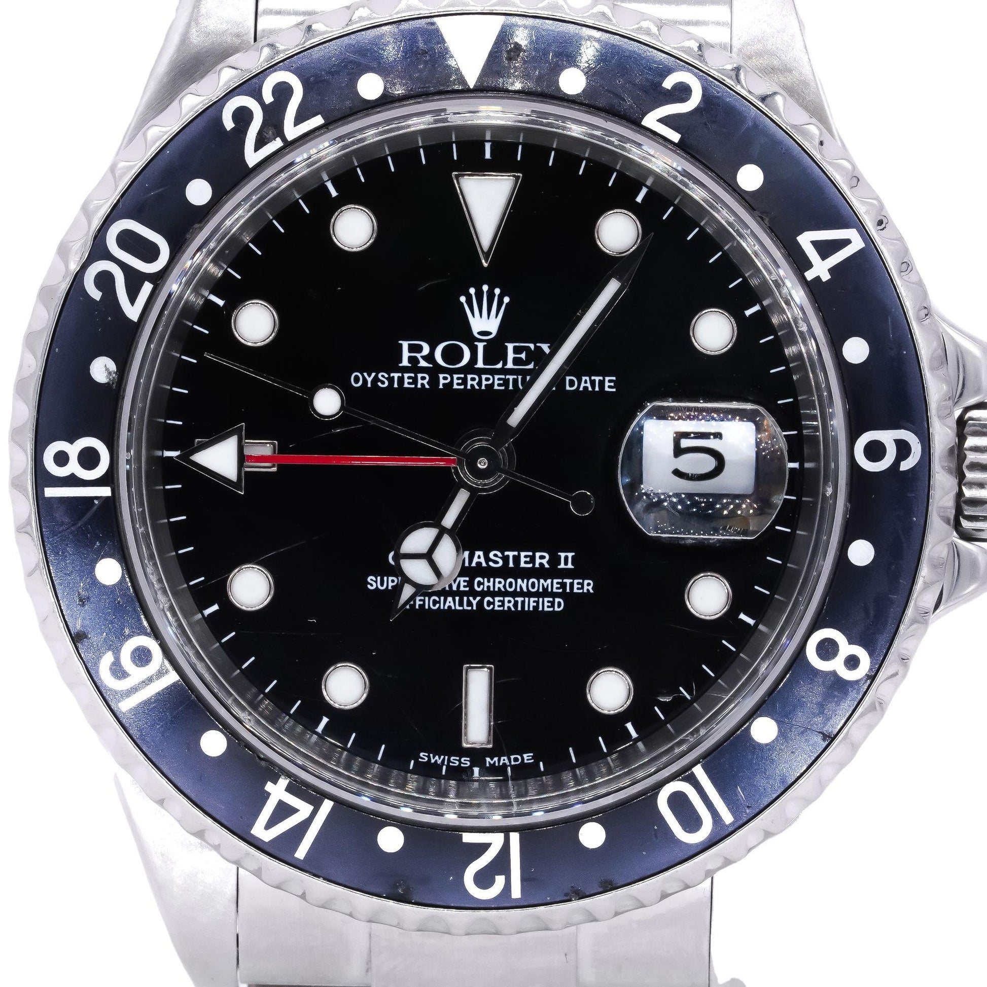 Rolex GMT Master II 16710 Stainless Steel Automatic Men's Watch