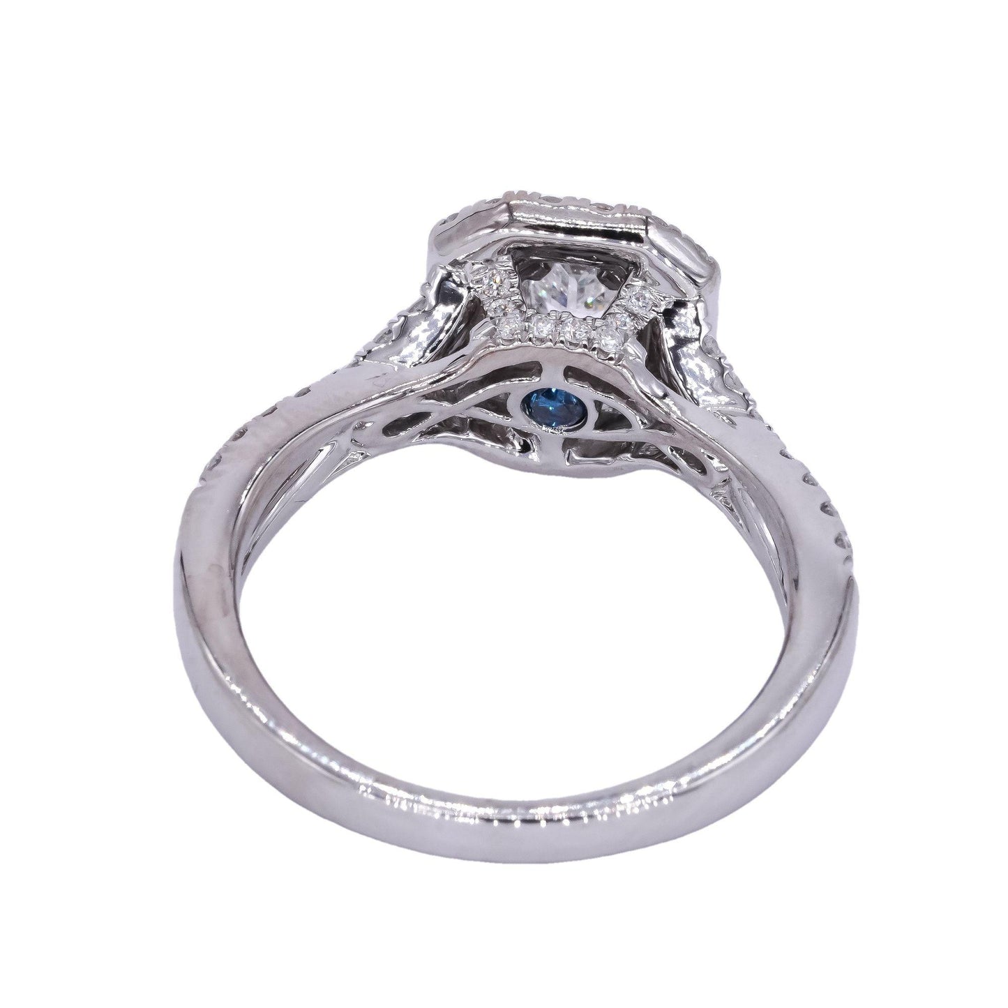 MODERN BRIDE 14k White Gold 1.0CT VS Diamond Wedding Ring size 8