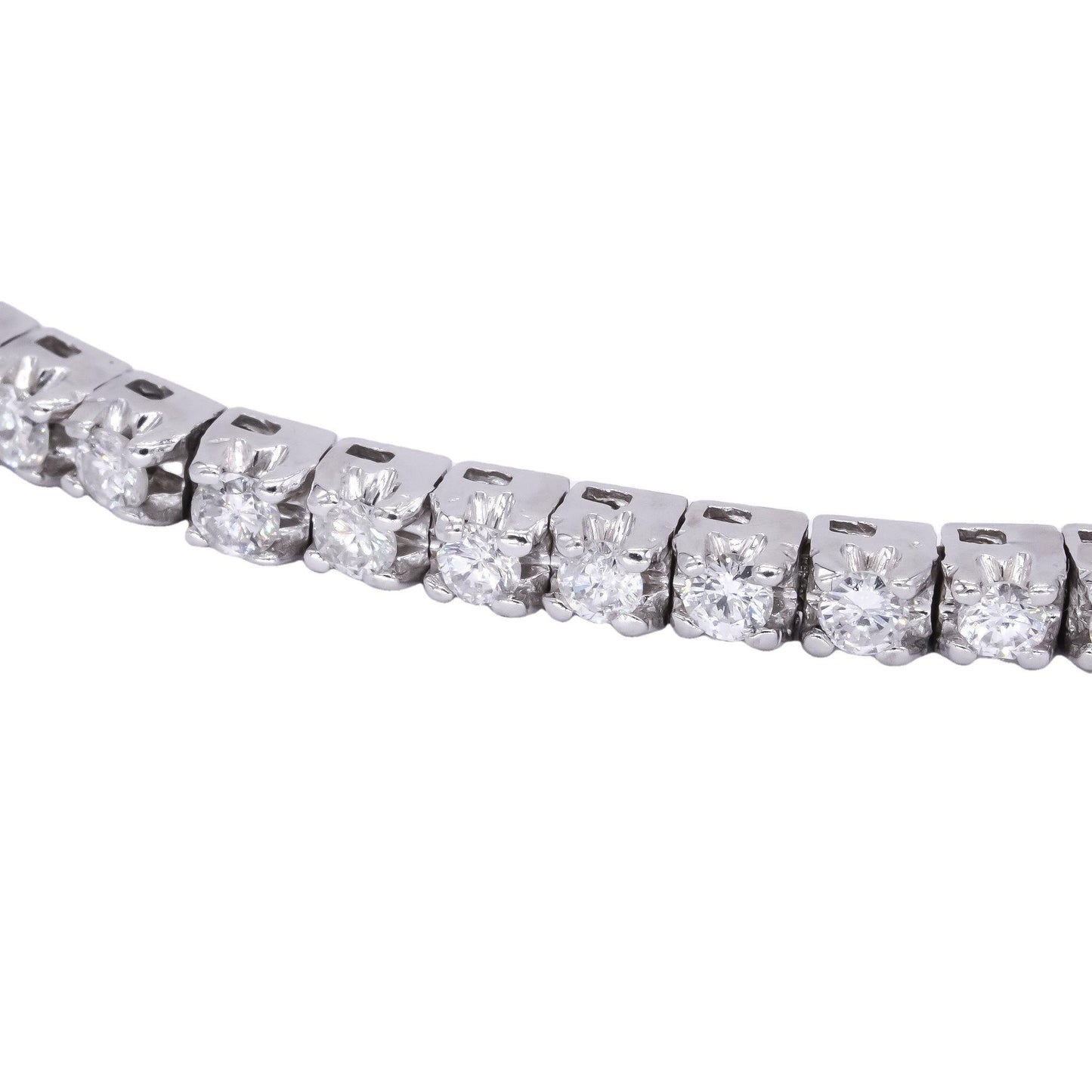 14k White Gold 2.50ct Diamond Tennis Bracelet