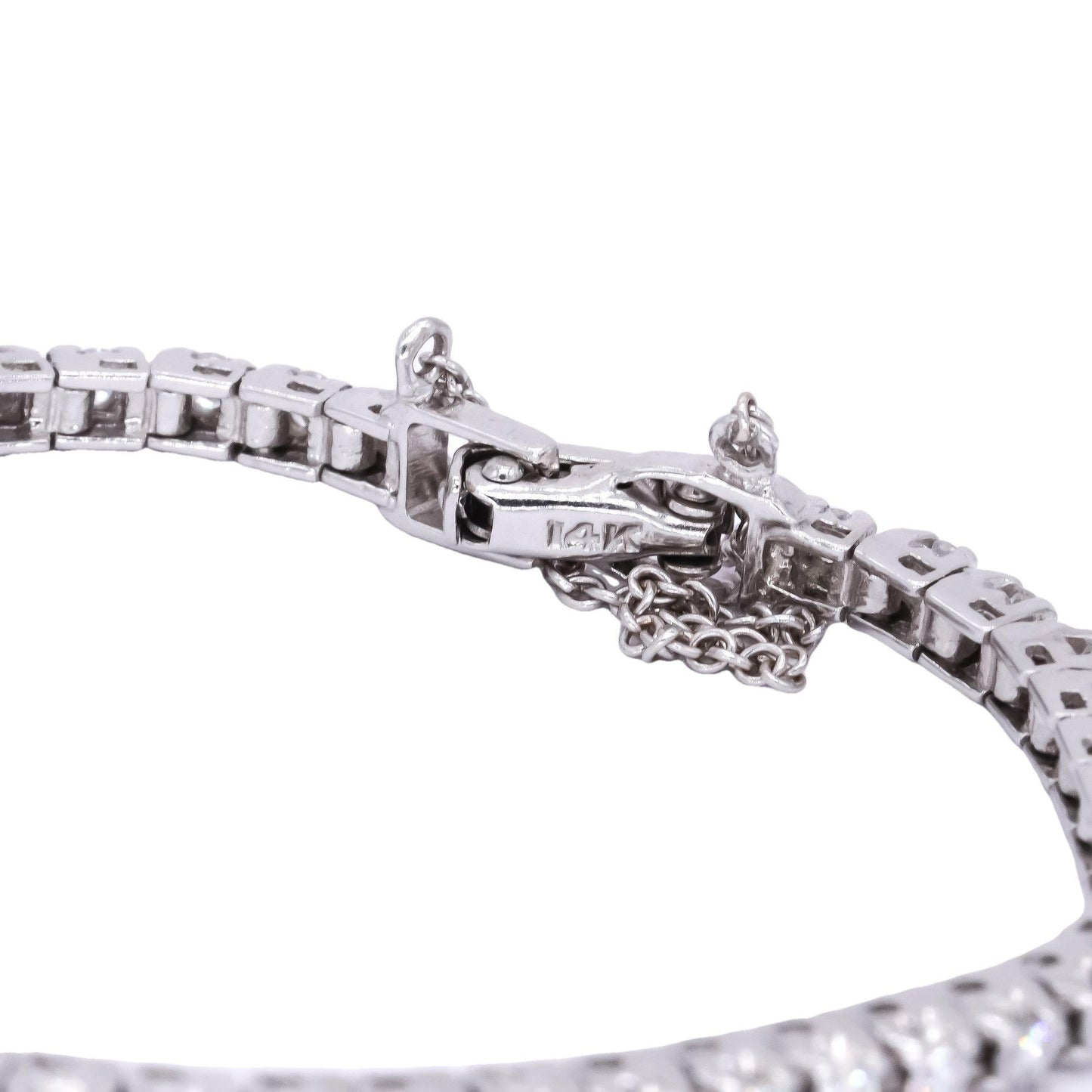 14k White Gold 2.50ct Diamond Tennis Bracelet