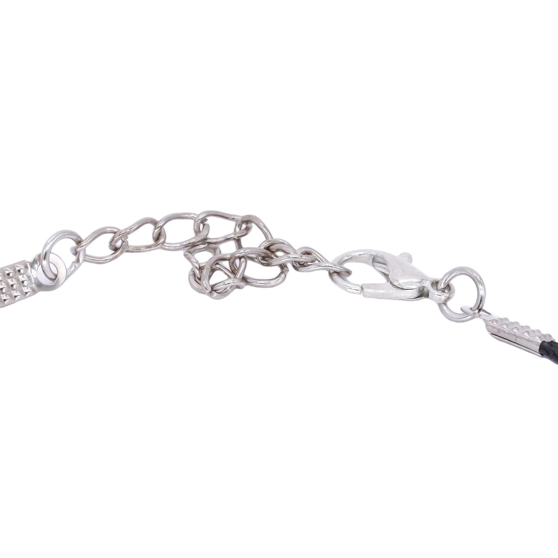 14k White Gold 0.33CT Diamond Pave Open Locket Charm Necklace