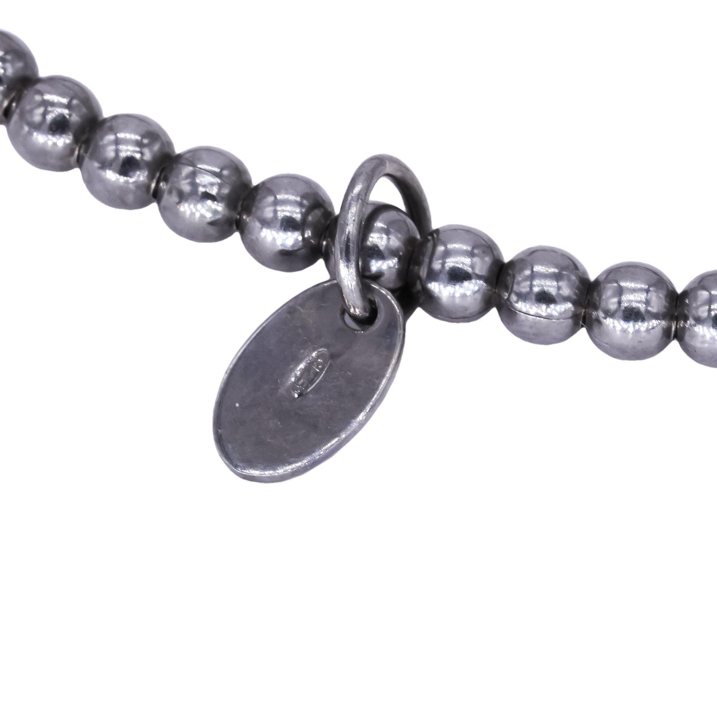 GARZI Pure Attraction Sterling Silver Black Rhodium Flexible ID Bracelet