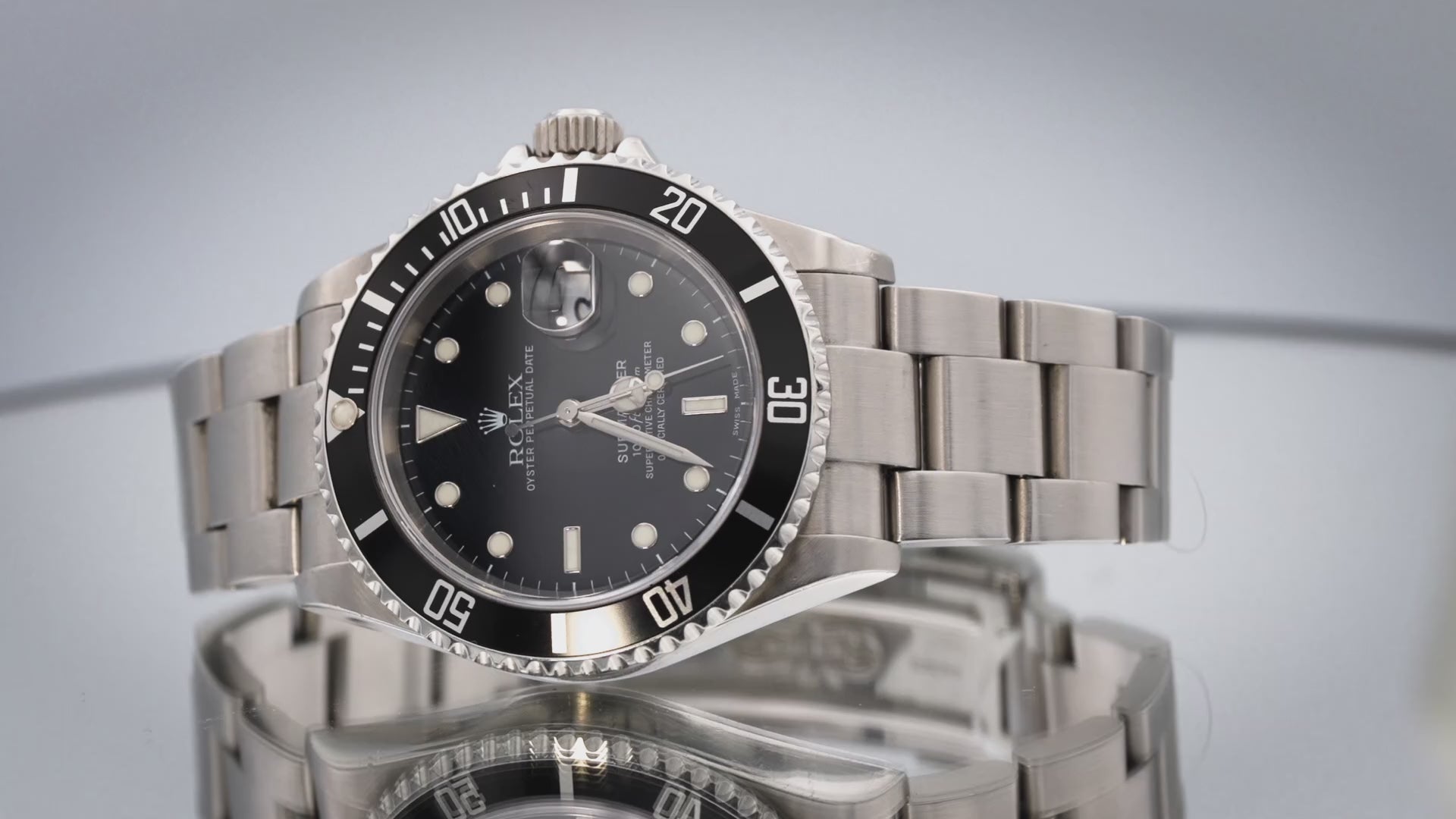 ROLEX Stainless Steel Submariner Date 40mm Automatic Watch Ref. 11610T